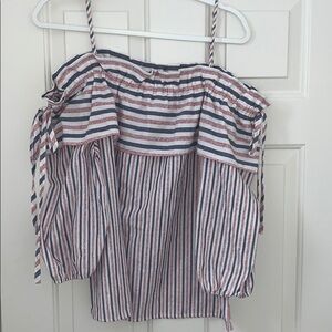 Sugarlips Cold Shoulder Shirt